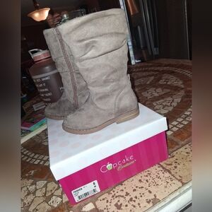 Cupcake Couture Kids Brown Boots